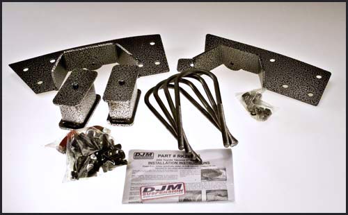Tacoma rear lowering kit by DJM