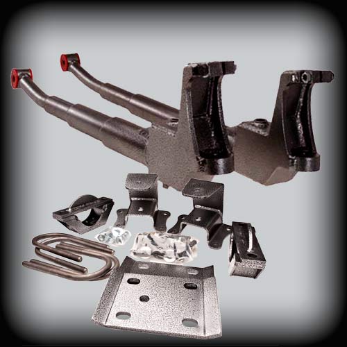 2008-2016 Ford F250/F350 Superduty 3inch Front/5inch Rear Lowering Kit (Shocks Included)