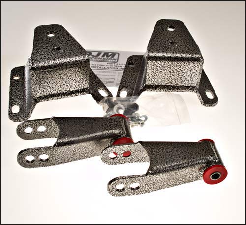 1965–1972 Ford F100 4 inch Rear Leaf Spring Hanger and Shackle kit