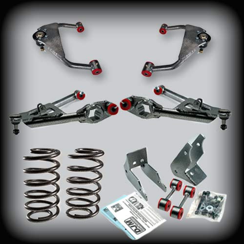2001 - 2006 Avalanche/Suburban 3inch front/ 3inch rear Lowering Kit (Shocks Included)