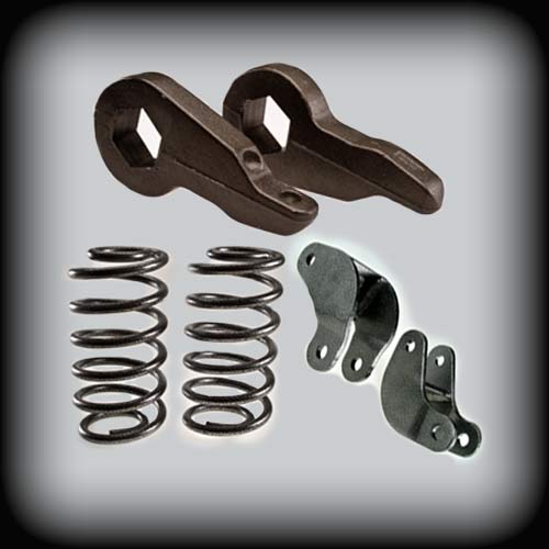 2000-2006 Suburban & Avalanche Tahoe 2WD / 4WD 2 inch Front / 3 inch Rear Lowering Kit (Torsion Key) (Shocks Included)
