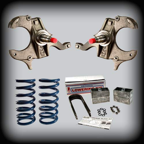 1982 – 2004 S-10 / S-15 Pick Up 3 Inch Front / 4 Inch Rear Complete kit