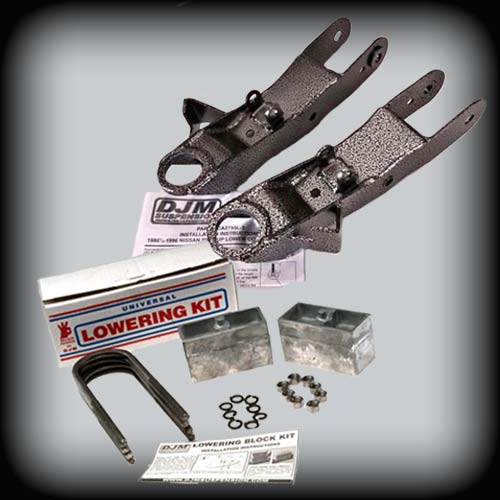 1986 1/2-1997 Nissan Hardbody 3 inch Front/ 3 inch Rear Complete Lowering Kit (Shocks Included)