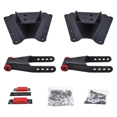 2001–2010 Chevy 2500/3500 HD Long Bed 5 inch Rear Lowering Kit