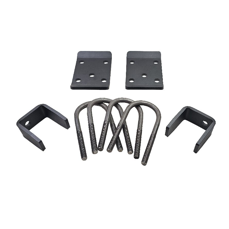 1983-1996 F150 5 inch Lowering Axle Flip Kit with U-Bolts and Spring Plates